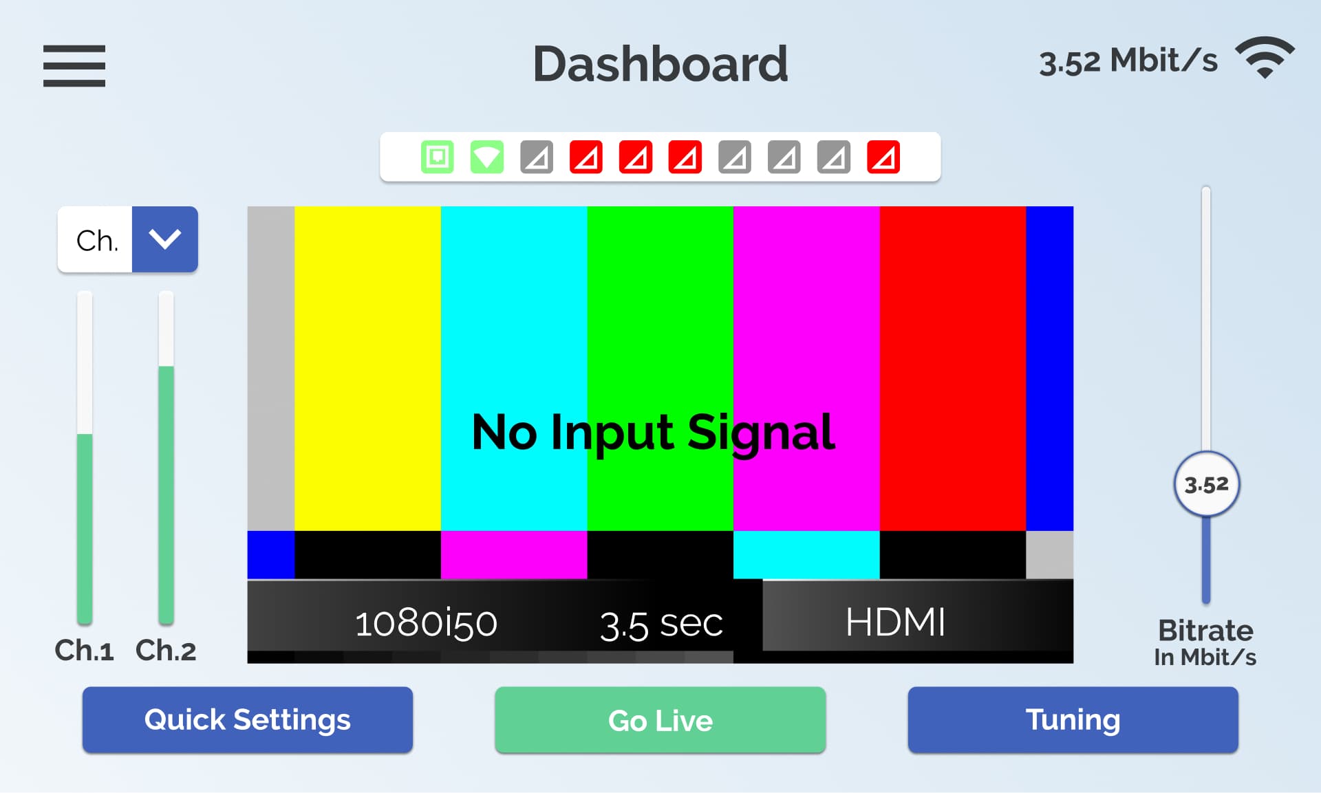 WMT — Wireless Movie Transmitter UI